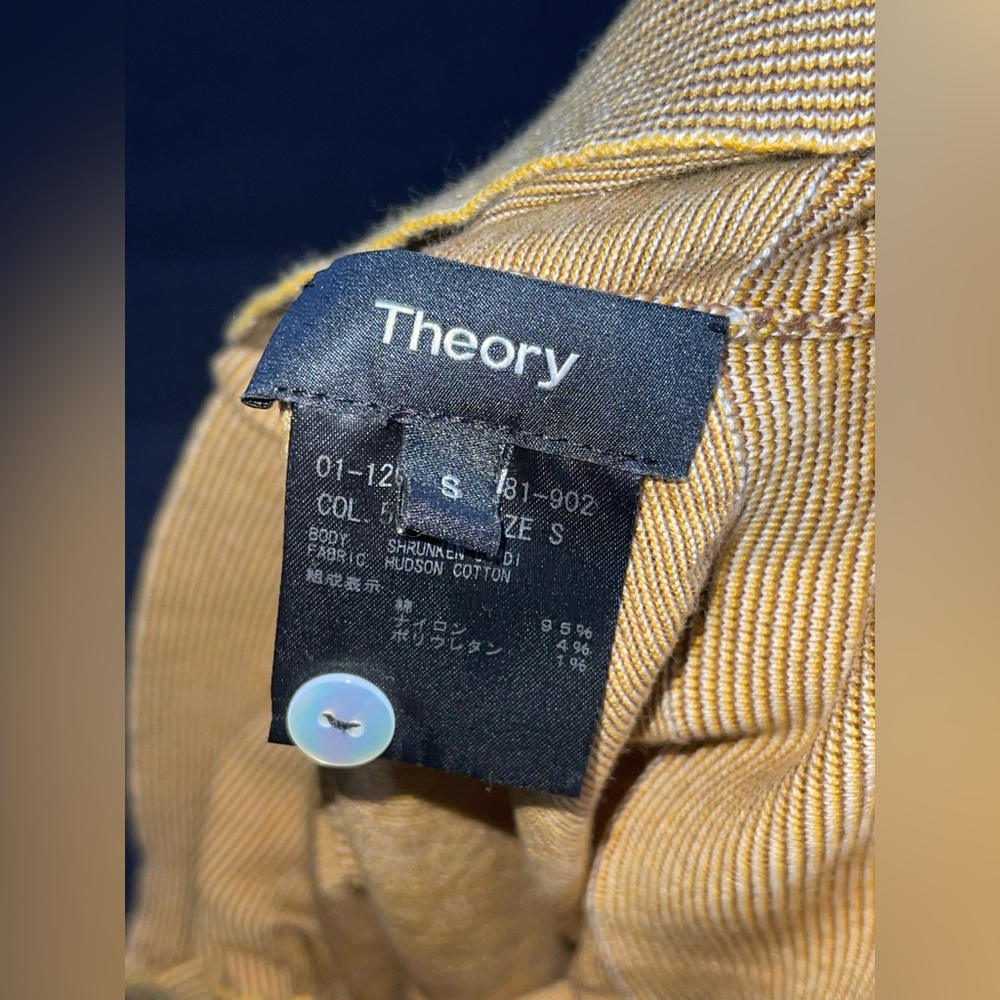 Theory button up top - Picture 2 of 2